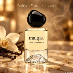 MALQIS Ombra di Vaniglia Vanille Extrait de Parfum | 30% Duftöl | 50 ml