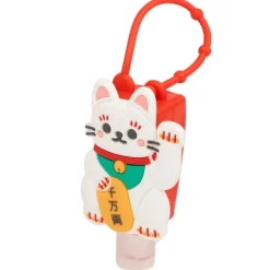 Maneki Neko Glückskatze Handreinigungsgel mit Silikonhülle 29ml (pro Stück)
