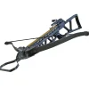 ManKung Armbrustgewehr schwarz 150 lbs. klappbarer Fiberglasbogen Fußbügel (18 + )