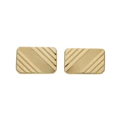 Manschettenknöpfe Gold 333 poliert, strukturiert 25326660 Second Hand, wie neu