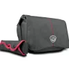 Mantona Cool Bag Kameratasche schwarz/rot Fototasche Kamera Umhängetasche