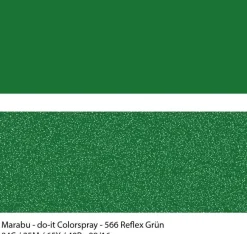 Marabu do it Sprühfarbe Sprühdose 150ml Farbe Lack Reflex Grün 566 Color Hobby