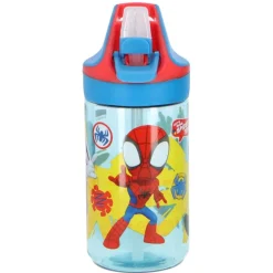 Marvel Spidey Kinder 480 ml Flasche für Kindergarten Schule Reisen und Freizeit