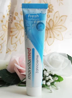 Marvita Frische Zahncreme Zahnpasta Toothpaste Frische Pflege Mit Fluoride je.75ml