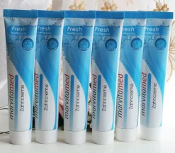 Marvita Frische Zahncreme Zahnpasta Toothpaste Frische Pflege Mit Fluoride je.75ml