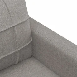 Massbinet Sofasessel aus Leinenstoff, taupe, 60 cm - Modernes und bequemes