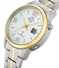 Master Time Damenuhr Funk Expert Titan Bicolor MTLT-10900-42M