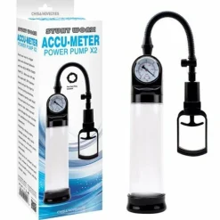 Masturbator Accu-Meter Power Pump x2