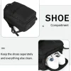 MATEIN Handgepäck Rucksack 55x35x20cm, Laptop Rucksack mit USB, Schuhfach