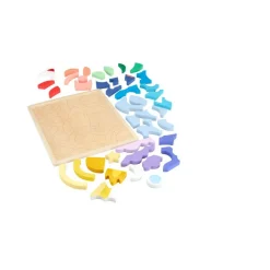 Mattel Fisher-Price Weltraum Holz-Puzzle Kinderpuzzle HXY42