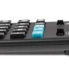 MAUL Tischrechner MCT 500 / Schwarz / Solar- und Batteriebetrieb / 12 stellen