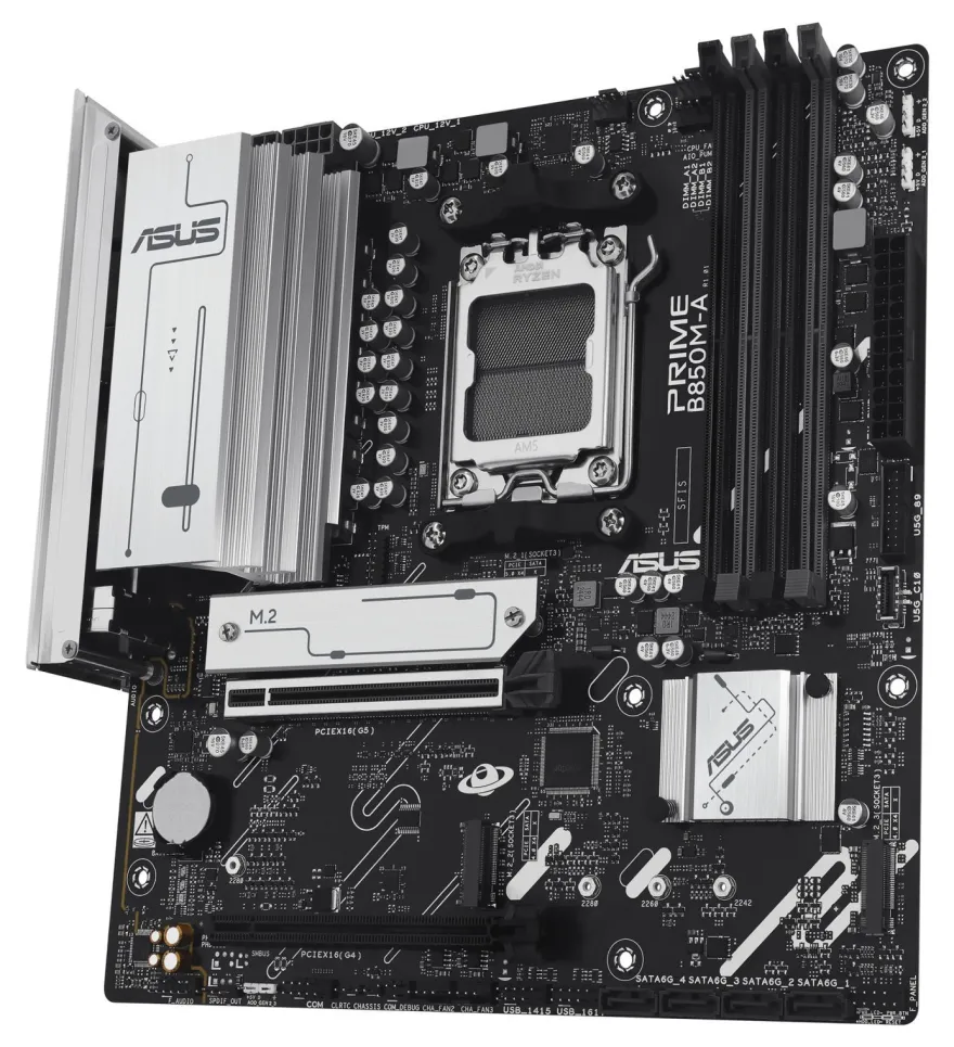 MB ASUS PRIME B850M-A-CSM (AMD, M5, DR5, ATX)