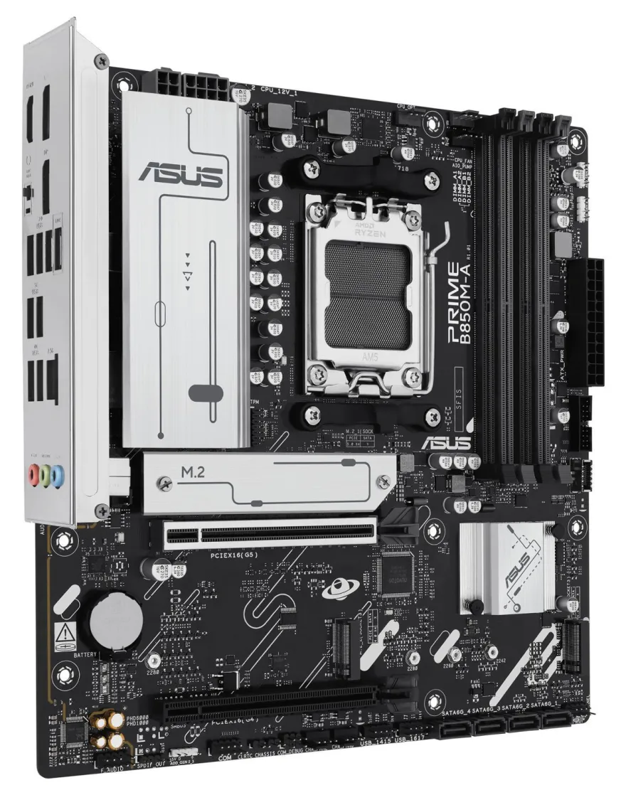 MB ASUS PRIME B850M-A-CSM (AMD, M5, DR5, ATX)