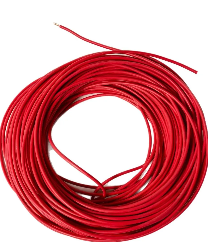 4m Batteriekabel Aderleitung 10 mm² H07V-K Stromkabel Kabel PVC rot