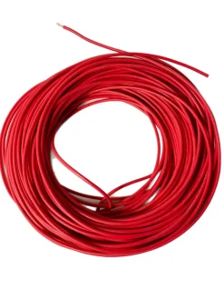 4m Batteriekabel Aderleitung 10 mm² H07V-K Stromkabel Kabel PVC rot