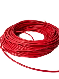 4m Batteriekabel Aderleitung 10 mm² H07V-K Stromkabel Kabel PVC rot