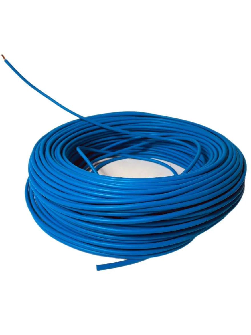 20m Batteriekabel H07V-K 10 mm² Stromkabel Blau