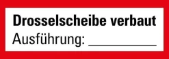 MBS-FIRE Drosselscheibe 20 mm Wandhydrant inkl. 2