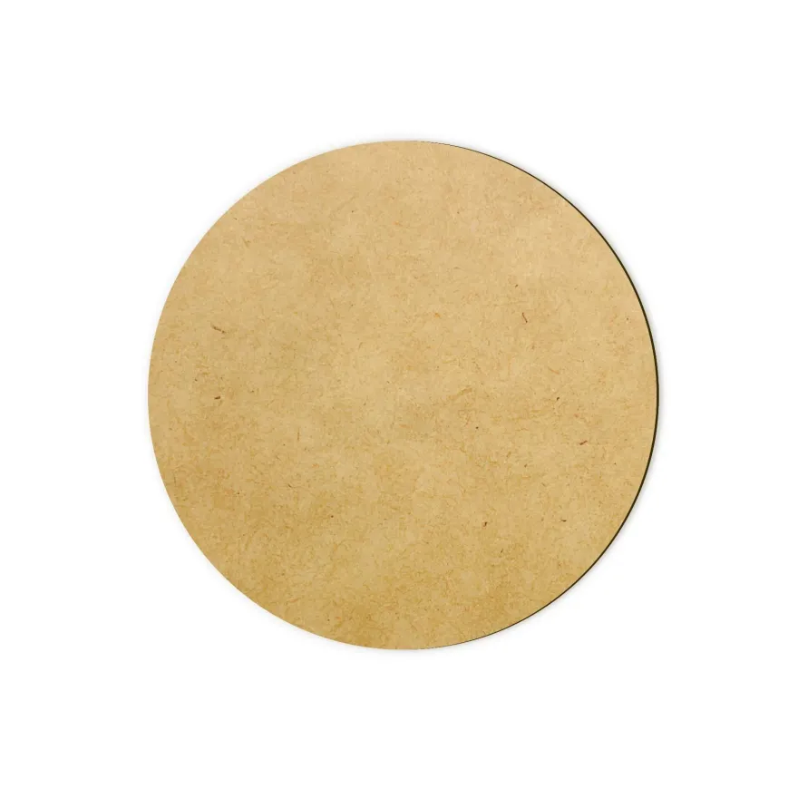 MDF Holzscheibe Scheibe Rund 3mm Basteln DIY Deko