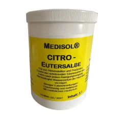 Medisol Citro Eutersalbe, 1 Liter - zur Euterpflege und -reinigung