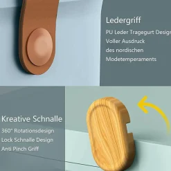 Medizinbox Erste-Hilfe-Kasten große Kapazität Griff Grün