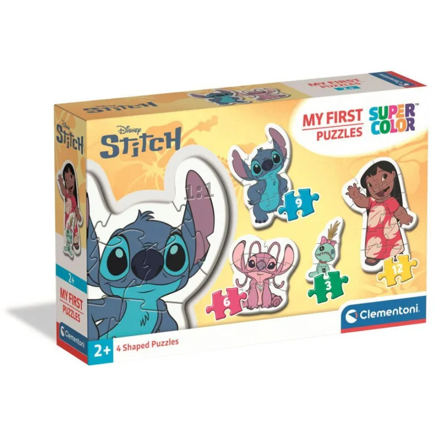 Meine ersten Puzzle 3-6-9-12 STITCH Clementoni 20595