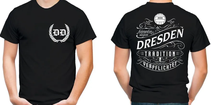 Mein leben Dresden T-Shirt | Sport | Stadt | Fussball | Trikot | Männer | FB