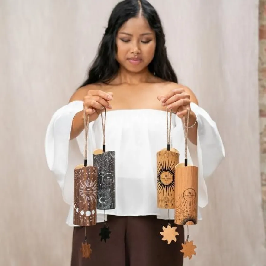 Meinl Sonic Energy Cosmic Bamboo Chime CBCSET Klangspiel Set