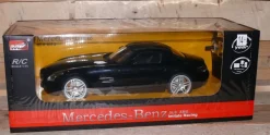 Mercedes Benz SLS AMG 1:14 RC FB 27MHz Kinder Rennauto Kids Auto Fahrzeug Black