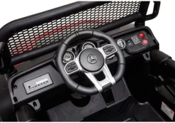 Mercedes UNIMOG S 4x45W Kinderauto Kinderelektroauto Kinderfahrzeug 12V7AH Grün