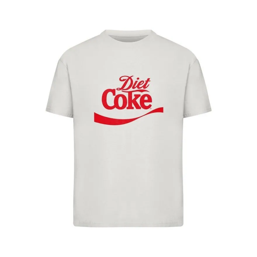 Merchcode Damen T-Shirt Coca Cola Diet Coke Logo Everyday Tee MC1676