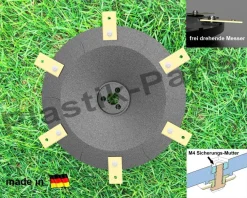 Messerscheibe 6 Klingen Messerteller für Husqvarna G1 G2 210C 220AC 230ACY R160