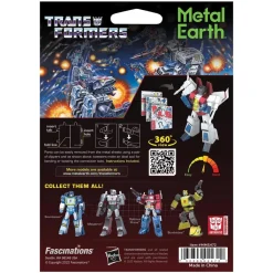 Metal Earth: Transformers: Starscream, farbig