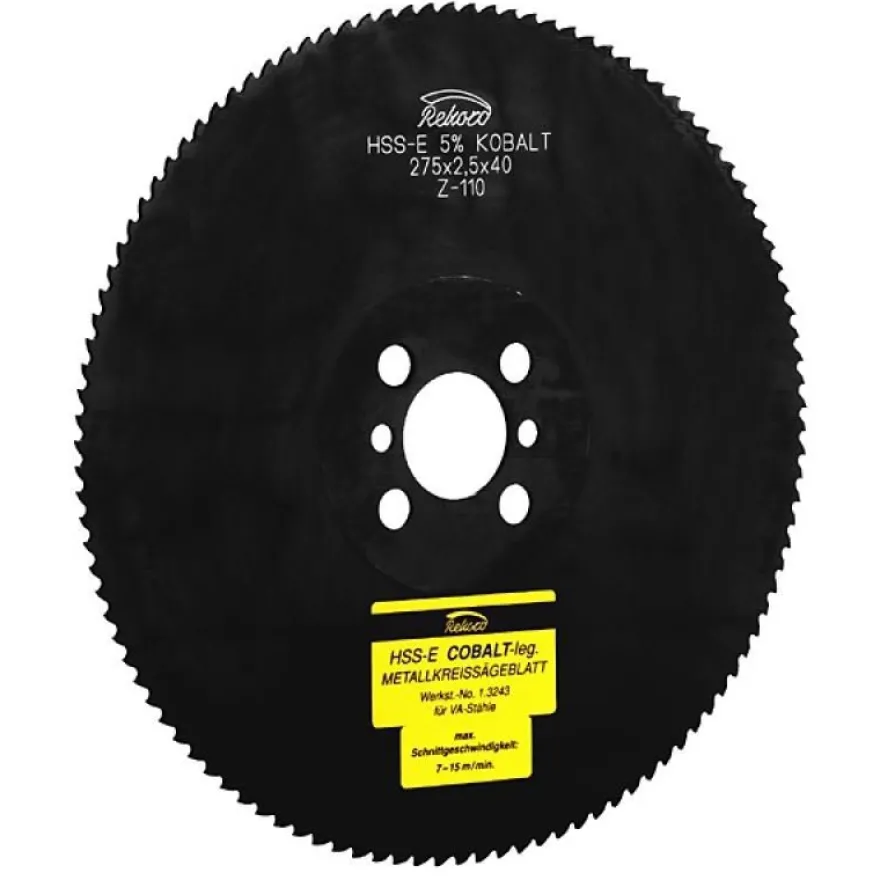 Metallkreissägeblatt 350 x 2,5 x 40 HSS-E (EMo5 Co5) , für VA