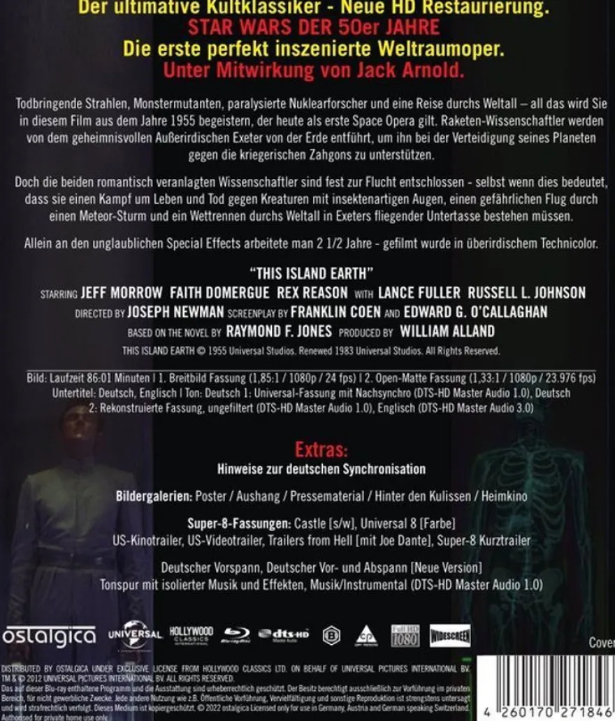 Metaluna 4 antwortet nicht (Blu-ray) - ostalgica - (Blu-ray V