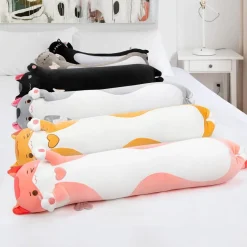 Mewaii Kuscheltier Katze 90CM - Langes Plüschtier Kissen, ideal als Geschenk