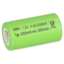 Mexcel Akku Sub-C 1,2V 3000mAh NS3000SCHT Hochtemperatur