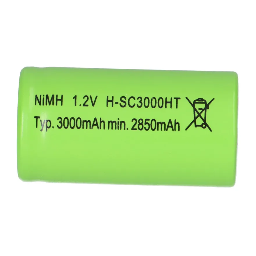 Mexcel Akku Sub-C 1,2V 3000mAh NS3000SCHT Hochtemperatur