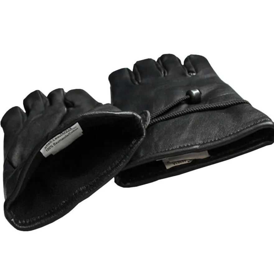 MFH Western Fingerhandschuhe Leder Handschuhe gefüttert Farbe und Größe wählbar