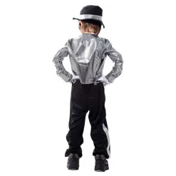 Michael Jackson Billie Jean 80er Hip Hop Kostum Kinder Jungen Cosplay Outfit Set