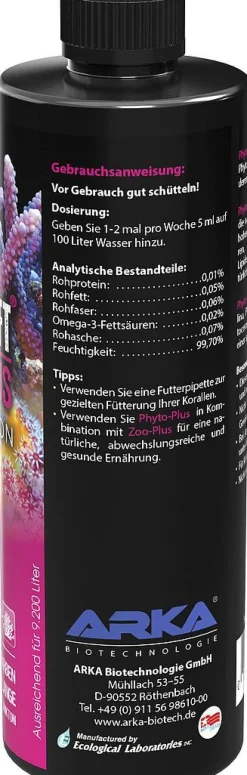 Microbe-Lift Phyto-Plus - Pflanzliches Plankton Korallenfutter