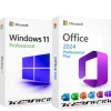 Microsoft Office 2024 Professional Plus + Windows 11 Pro Bundle