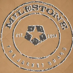 Milestone - Herren Echtleder Lederjacke Lammnappa schwarz
