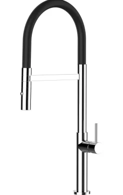 Minimal Design Küchenmischer 360° schwenkbarer Auslauf und 2 strahl Handbrause