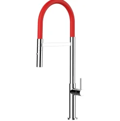 Minimal Design Küchenmischer 360° schwenkbarer Auslauf und 2 strahl Handbrause