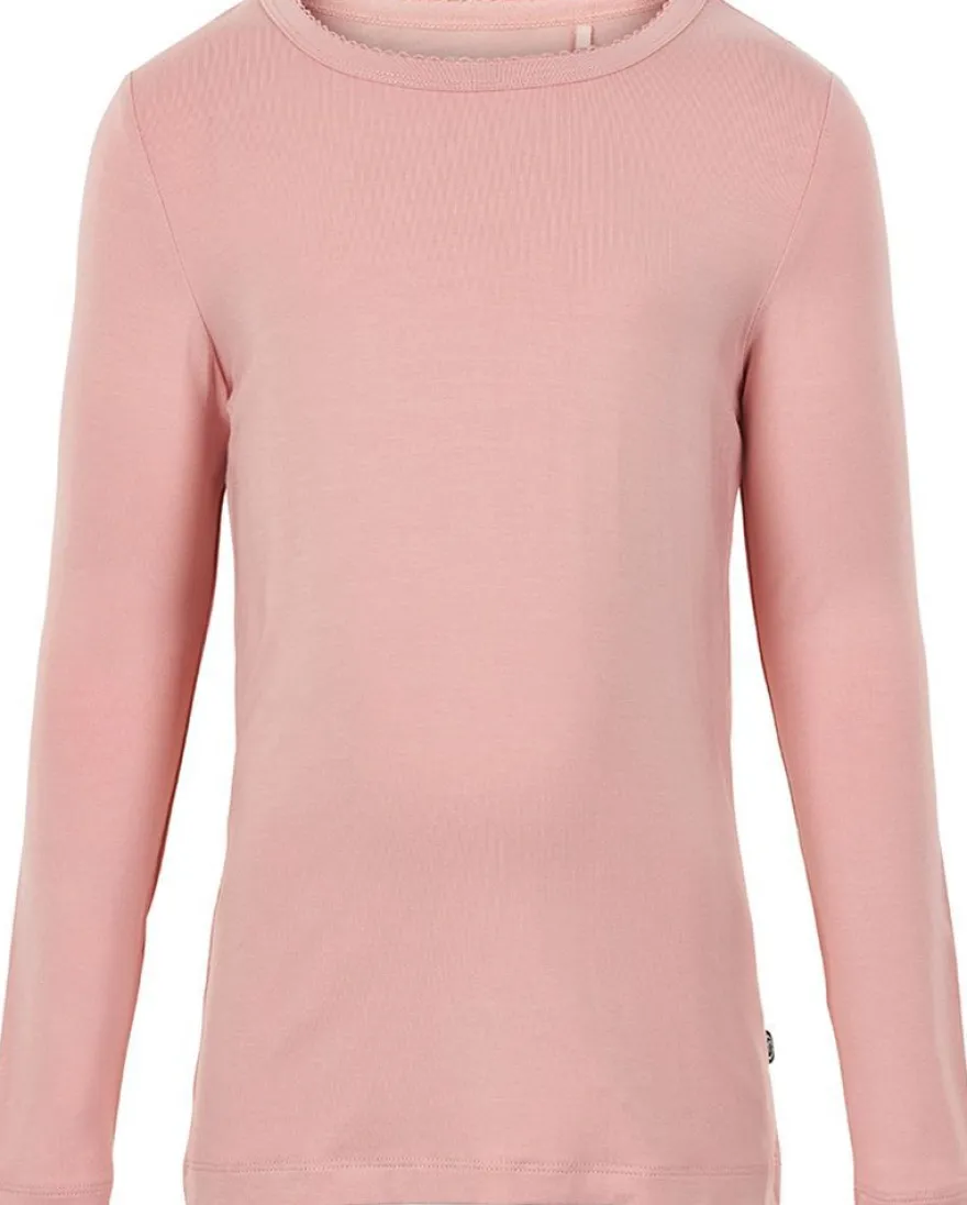 Minymo Kinder Longsleeve Blouse Langarm Misty Rose