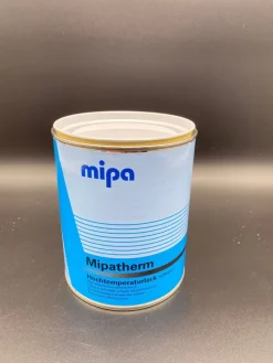 Mipa Mipatherm schwarz 750ml hitzebeständig 800°C Thermolack Ofenlack