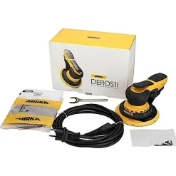 Mirka Deros ll 625 in 150 mm Hub 2,5 mm - Schleifmaschine im Karton / Case