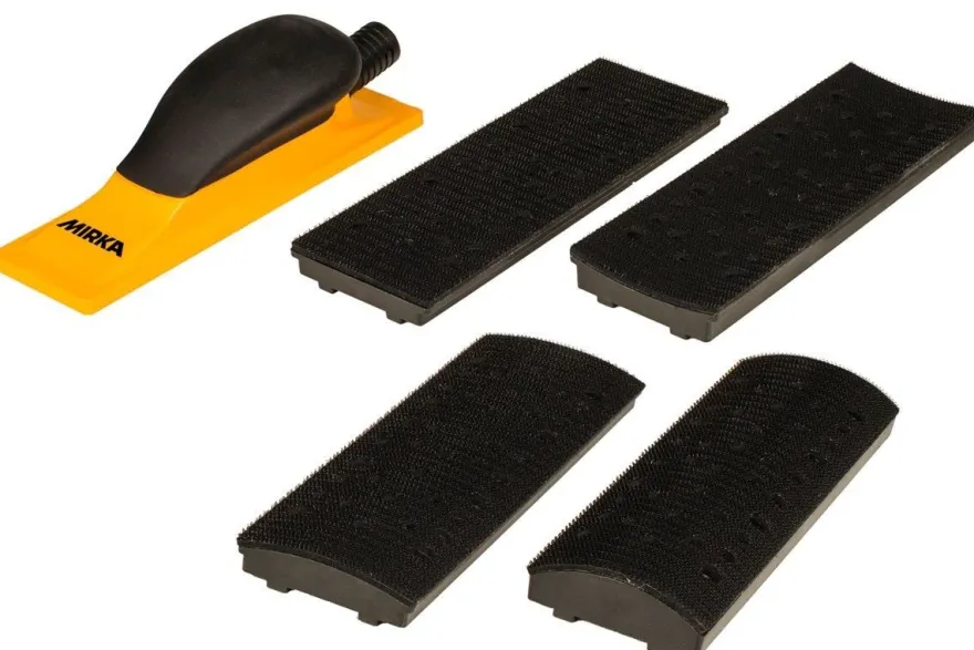 Mirka Zubehör 70x198mm - Abranet ACE Schleifschuh Schutzauflage Handblock Schlauch