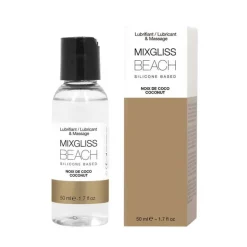 Mixgliss BEACH, Premium 2-in-1 Massageö und Gleitgel 50ml